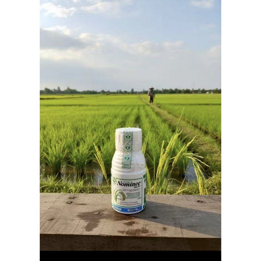 Jual Nominee 103 OF 100 ml Herbisida Sistemik Selektif Obat Pembasmi Gulma Rumput Padi Sawah