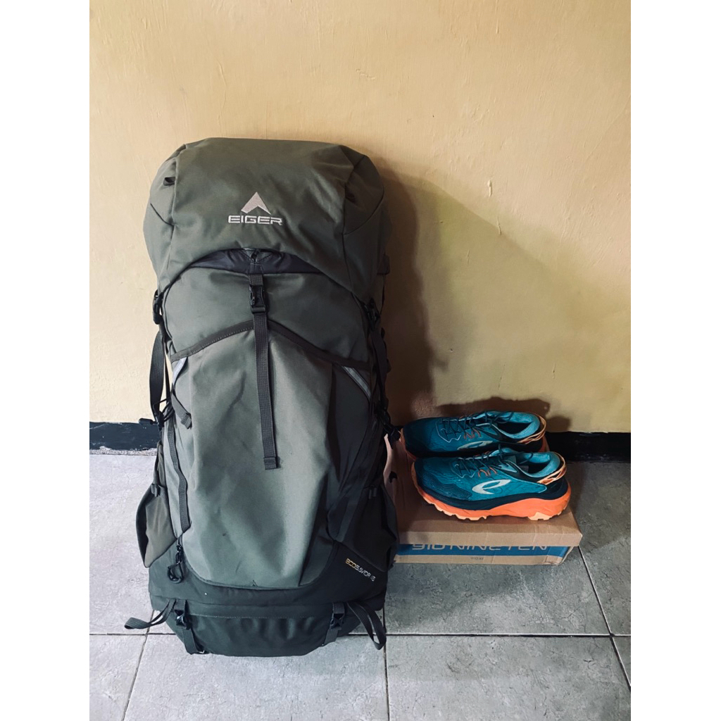 EIGER ECOSAVIOR 45L SECOND (BACA DESKRIPSI)