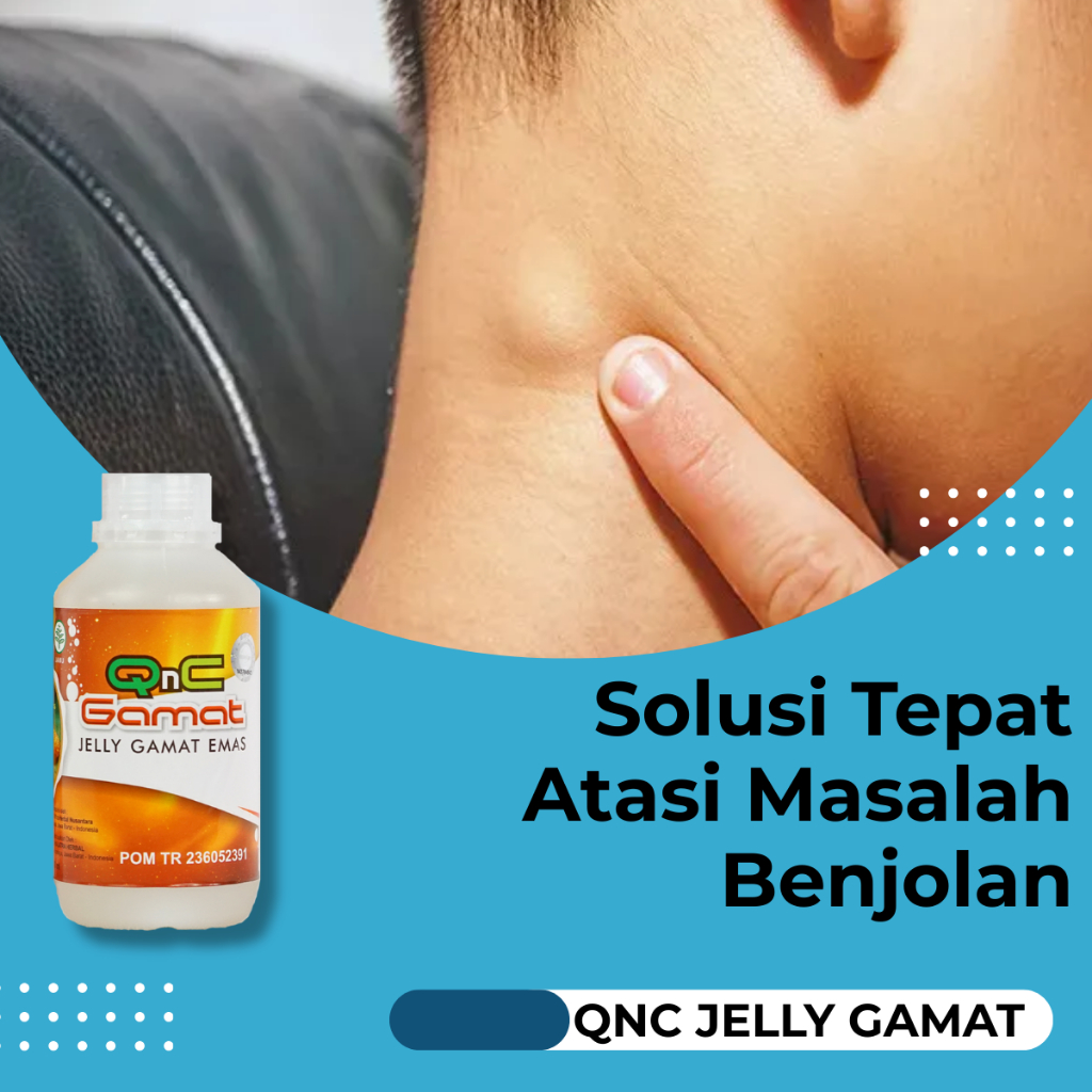 QnC Jelly Gamat 100% Gamat Emas Asli - Obat Benjolan Obat Benjolan Di Leher Obat Benjolan Di payudar