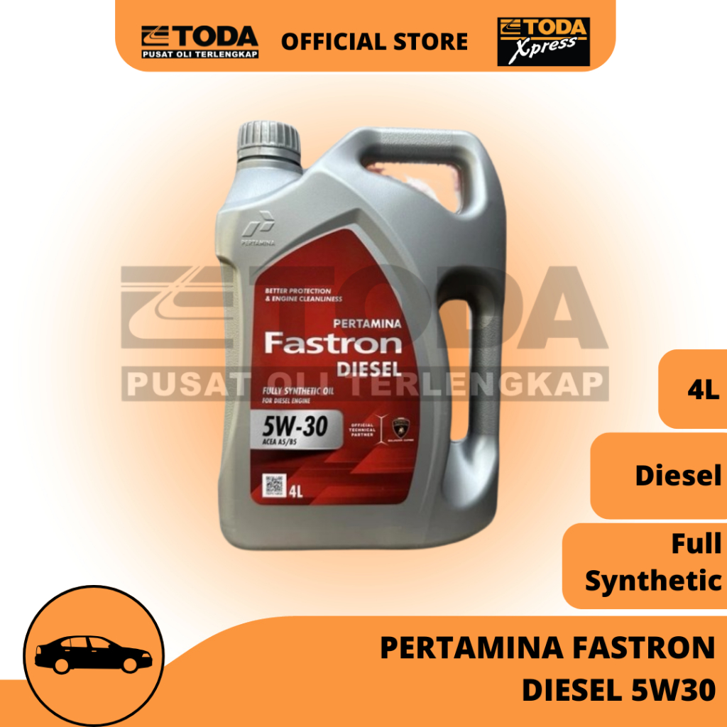Pertamina Fastron Diesel 5W30 4L Original Oli Mesin Diesel