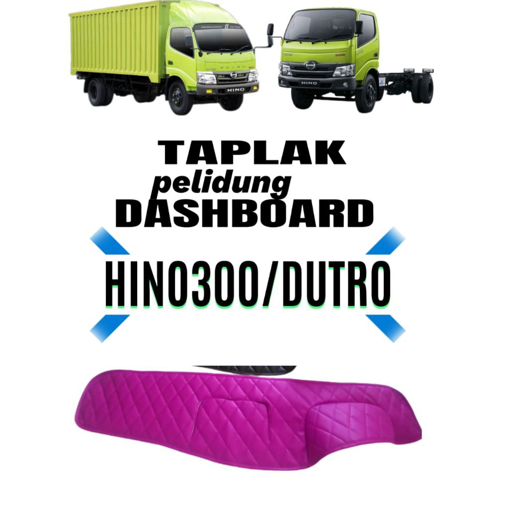 Aksesoris Dasboard, Alas Dasboard, Variasi Dasboard Truk Hino Dyna dan Hino dutro