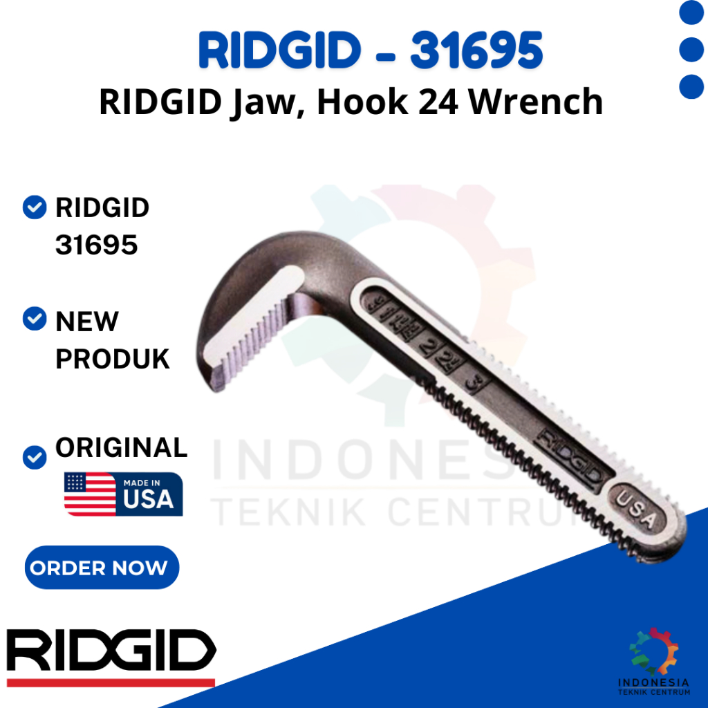 RIDGID Jaw, Hook 24 Wrench-31695