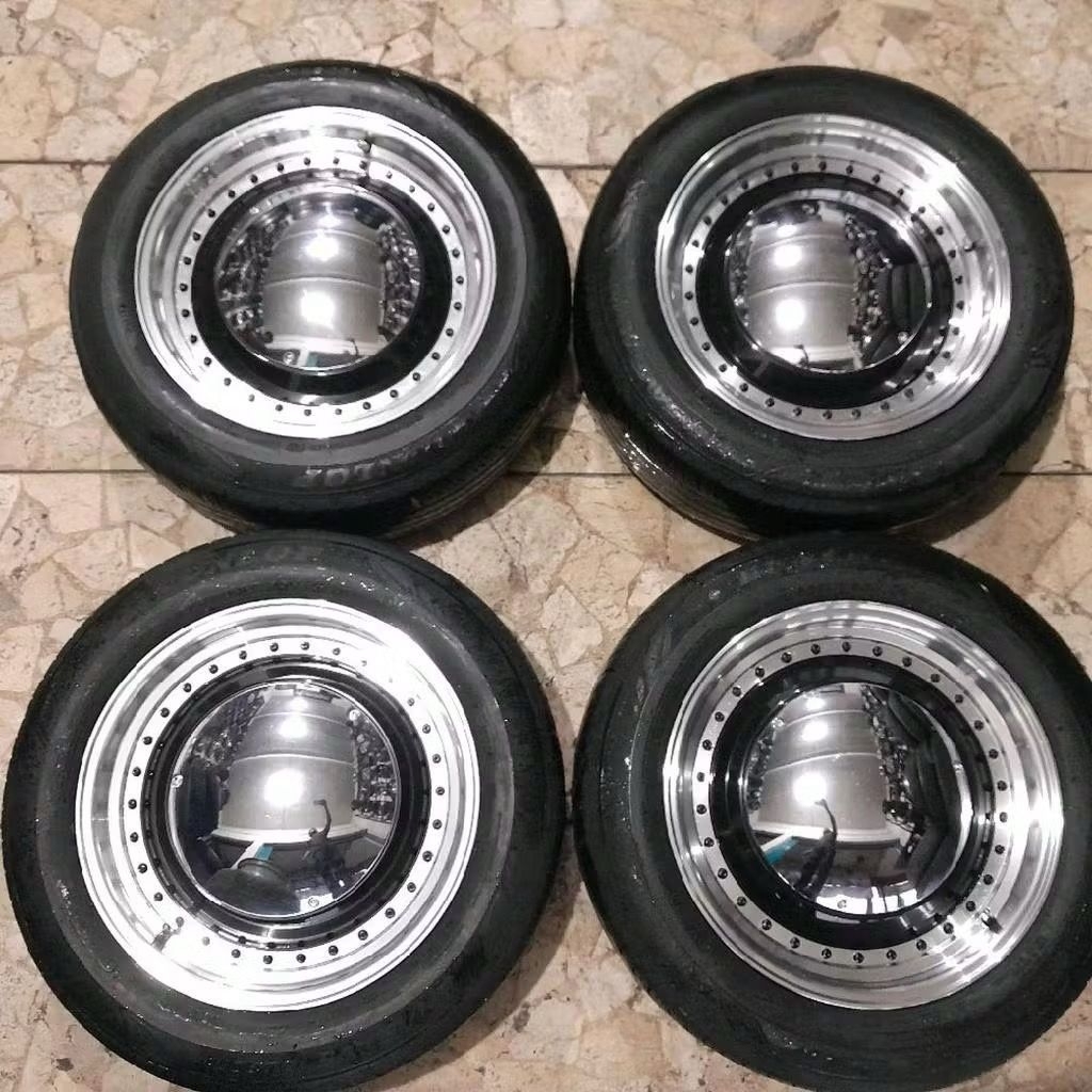 Velg Mobil Second HSR MIRROR Ring 17 pcd 5x100/114,3 Et45 (Velg Aja)