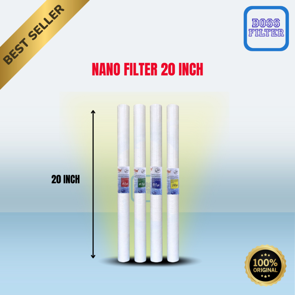 Nano Filter 20 Inch / Spun Filter air Nano 20 inch