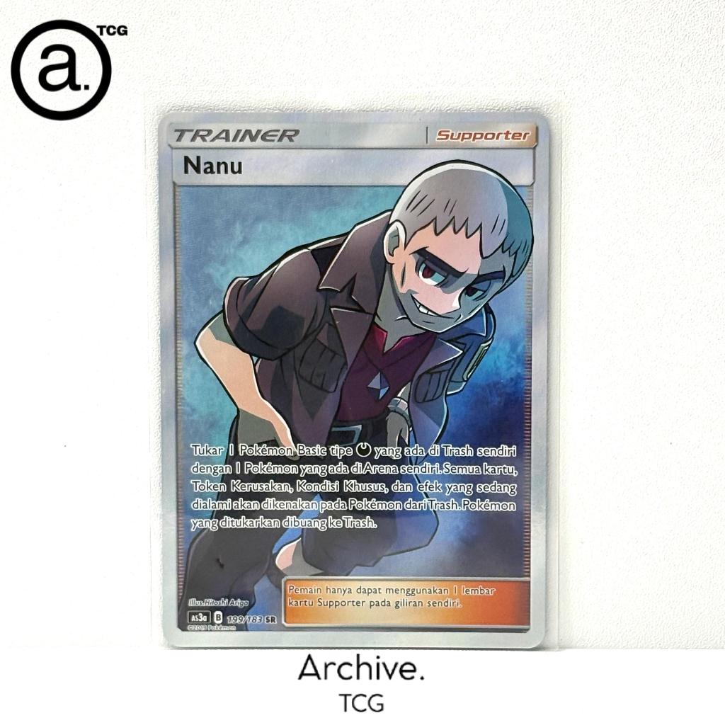 Nanu SR (199/183) Pokemon Indonesia ~ Bayangan Tersembunyi AS3A