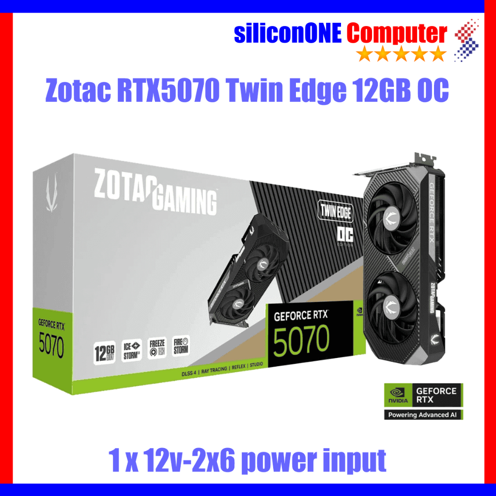 Zotac RTX 5070 Twin Edge OC 12GB RTX5070 12G