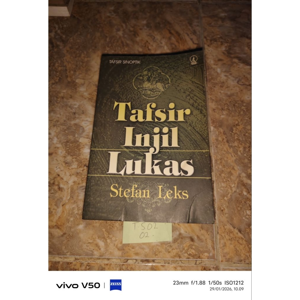 Buku Tafsir Injil Lukas - Stefan Leks