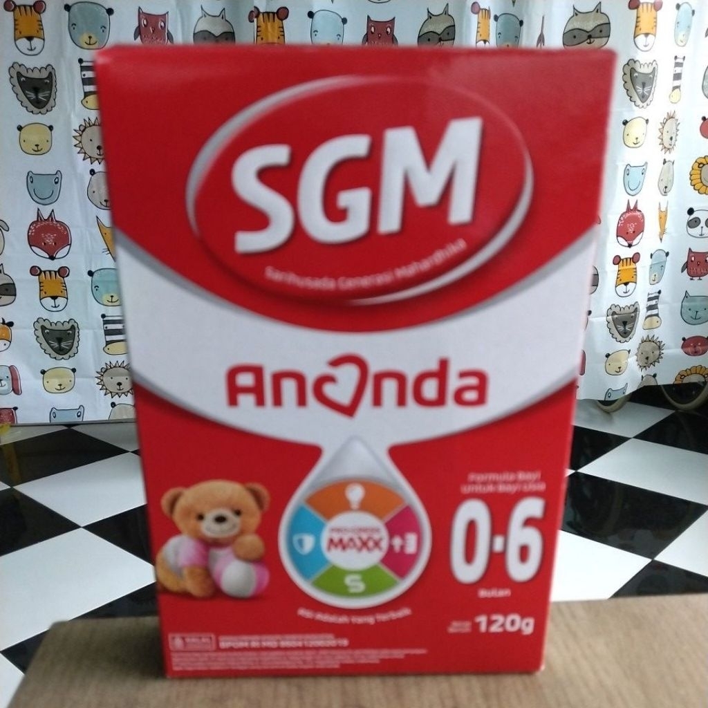 susu SGM ananda 0 6 bulan 120g 10pcs