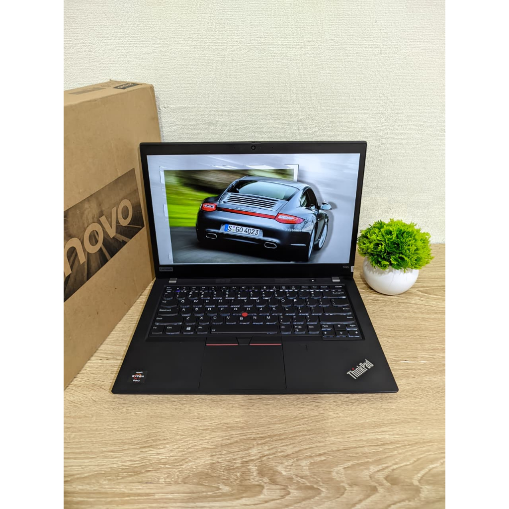 PROMO LAPTOP GAMING LENOVO THINKPAD T495 AMD RYZEN 7 RAM 8GB SSD 256GB RADEON VEGA 10 2GB MURAH