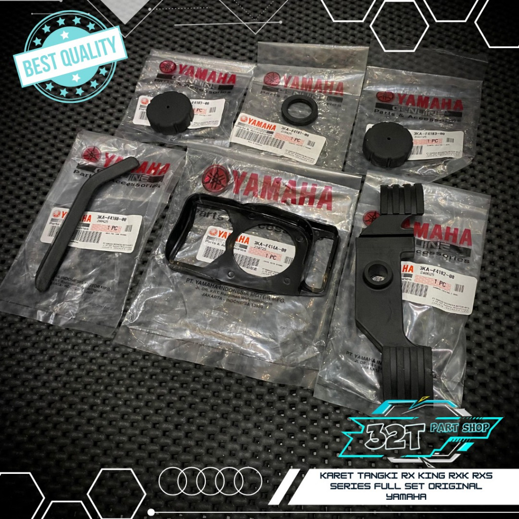 Karet Tangki RX King RXK RXS Series Full Set ORIGINAL Yamaha