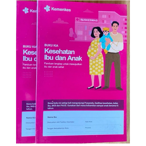 Buku pink Buku Kesehatan Ibu dan Anak Buku KIA Edisi Terbaru