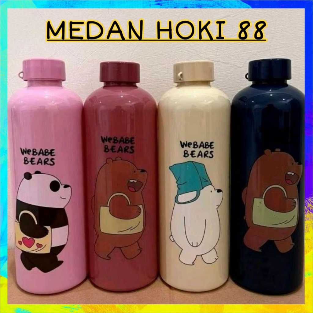 Medanhoki88 - Botol Minum 1 Liter Botol Minum Plastik Botol Minum Kekinian Viral