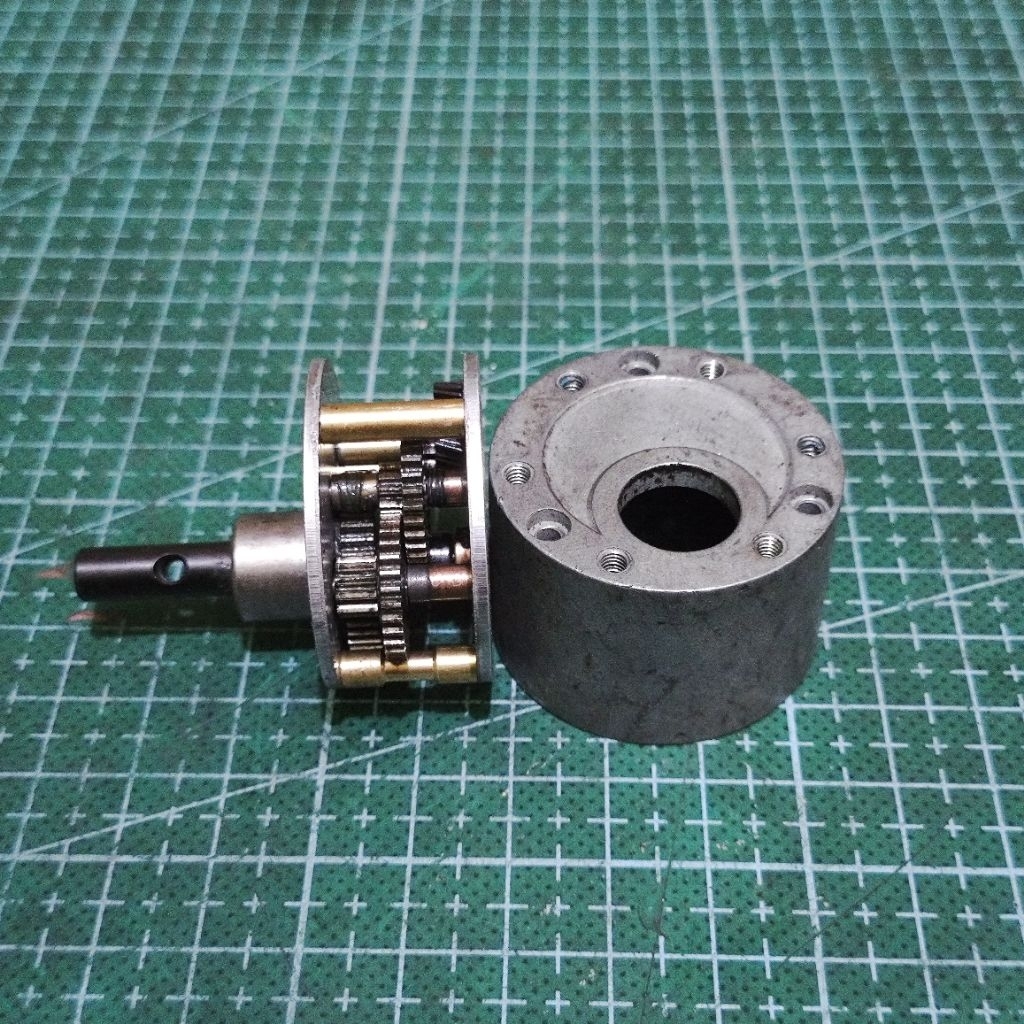 gearbox gear metal bekas dinamo dc motor gearbox