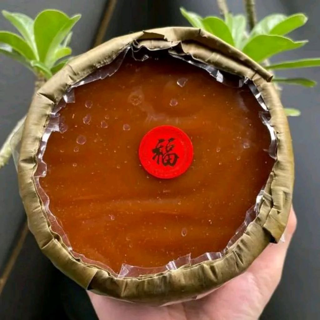 HALAL... Kue Keranjang Pontianak (±500g) Tiam Kue / Thiam Pan / Kue Keranjang Daun / Nian Go / Nian 