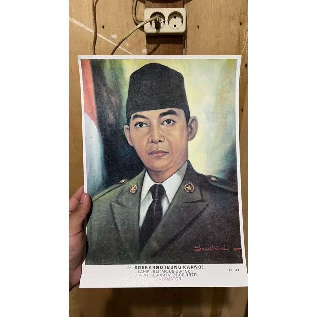 POSTER GAMBAR PAHLAWAN PERJUANGAN 1945