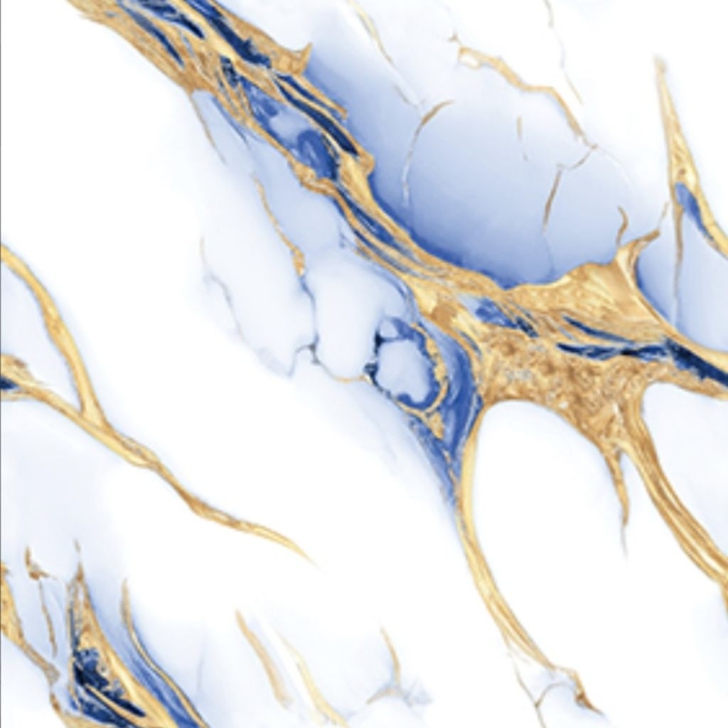 GRANITE 60×60 ARNA CANNISA BLUE GOLD | GLAZED POLISH