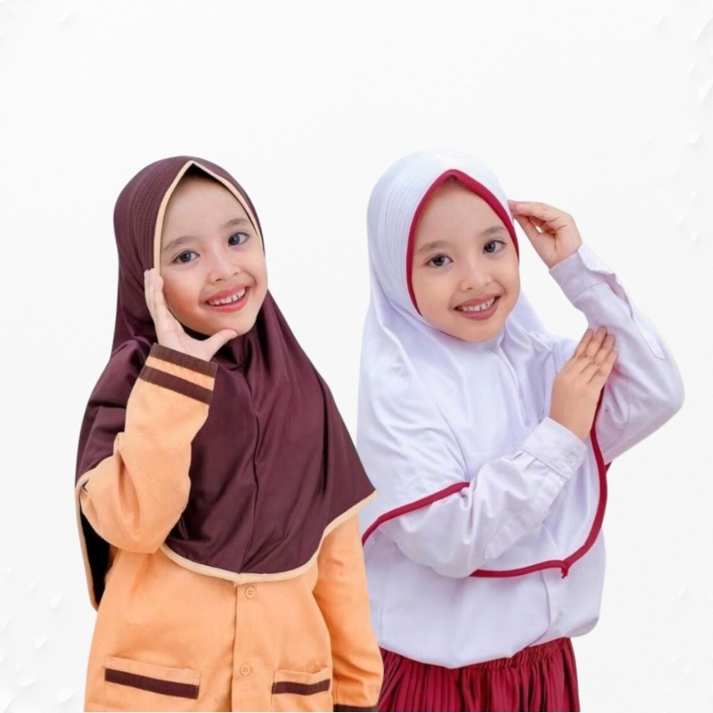 Zaujah - Kerudung Sekolah SD Jilbab Anak