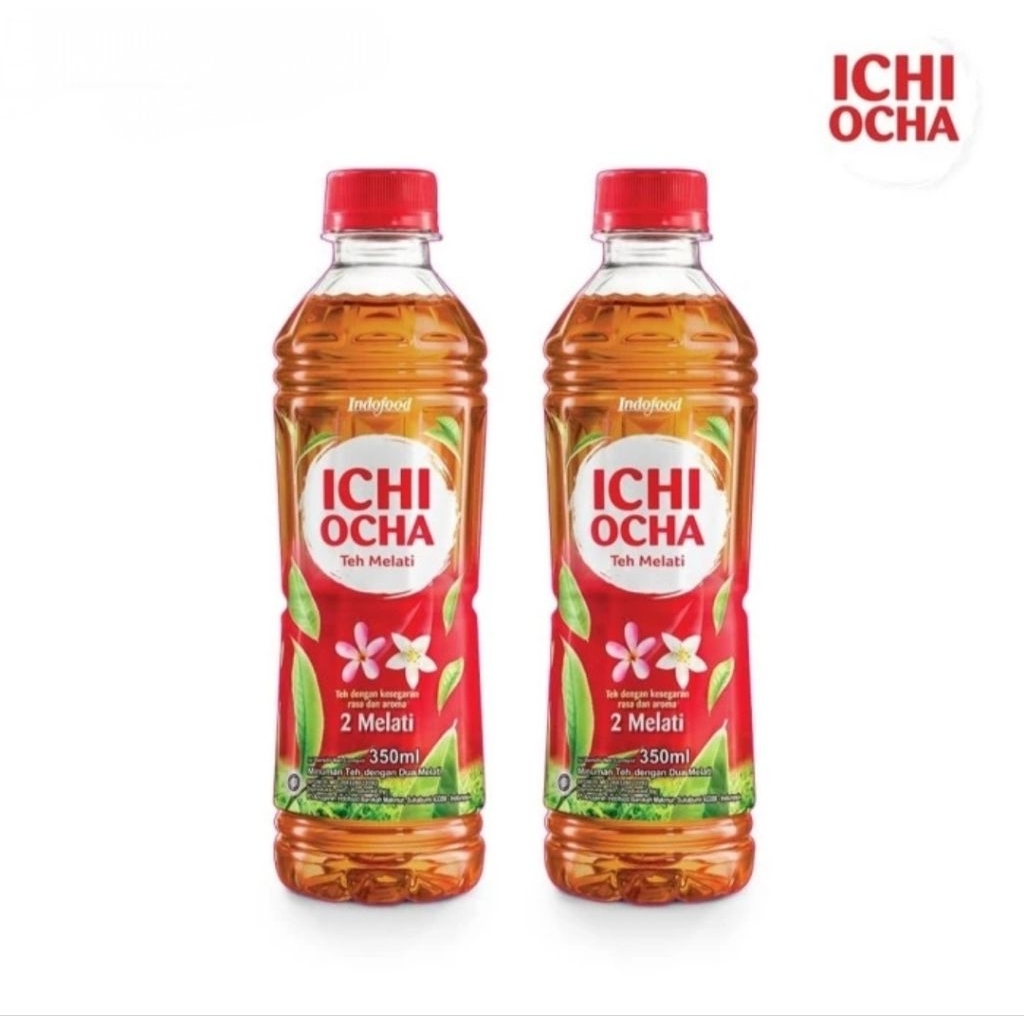 2pcs - Ichi Ocha Teh Melati 350 gr / Minuman Ichi Ocha