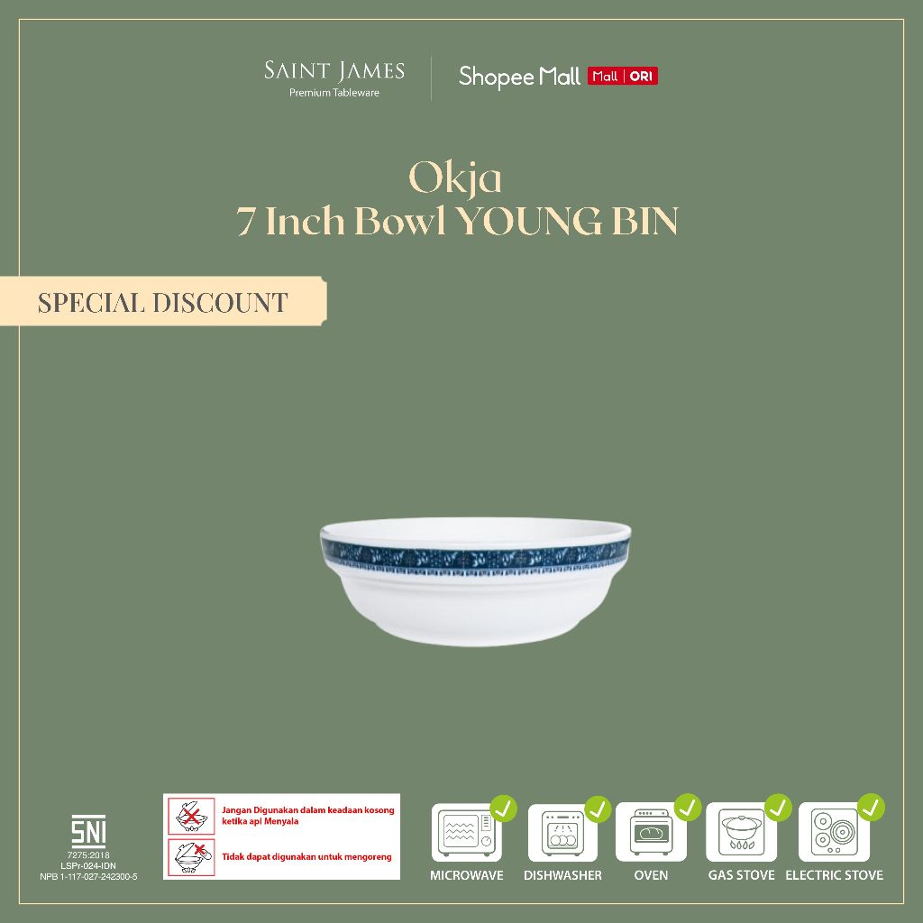 Saint James 7 Inch Bowl YOUNG BIN Okja
