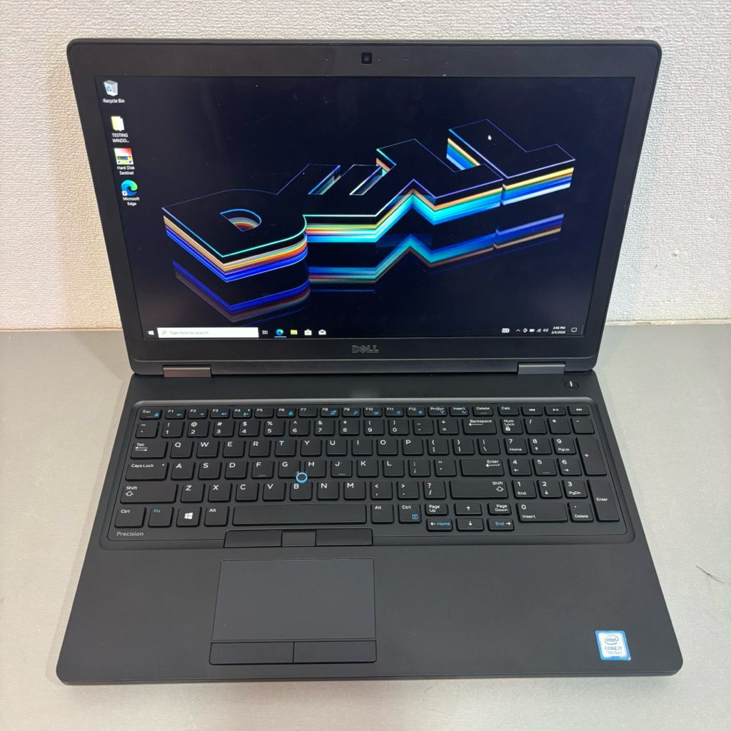 Dell precision 3520 Core i7 gen 7 Ram 16gb ssd 512gb (Dual vga)second bergaransi original (mulus)