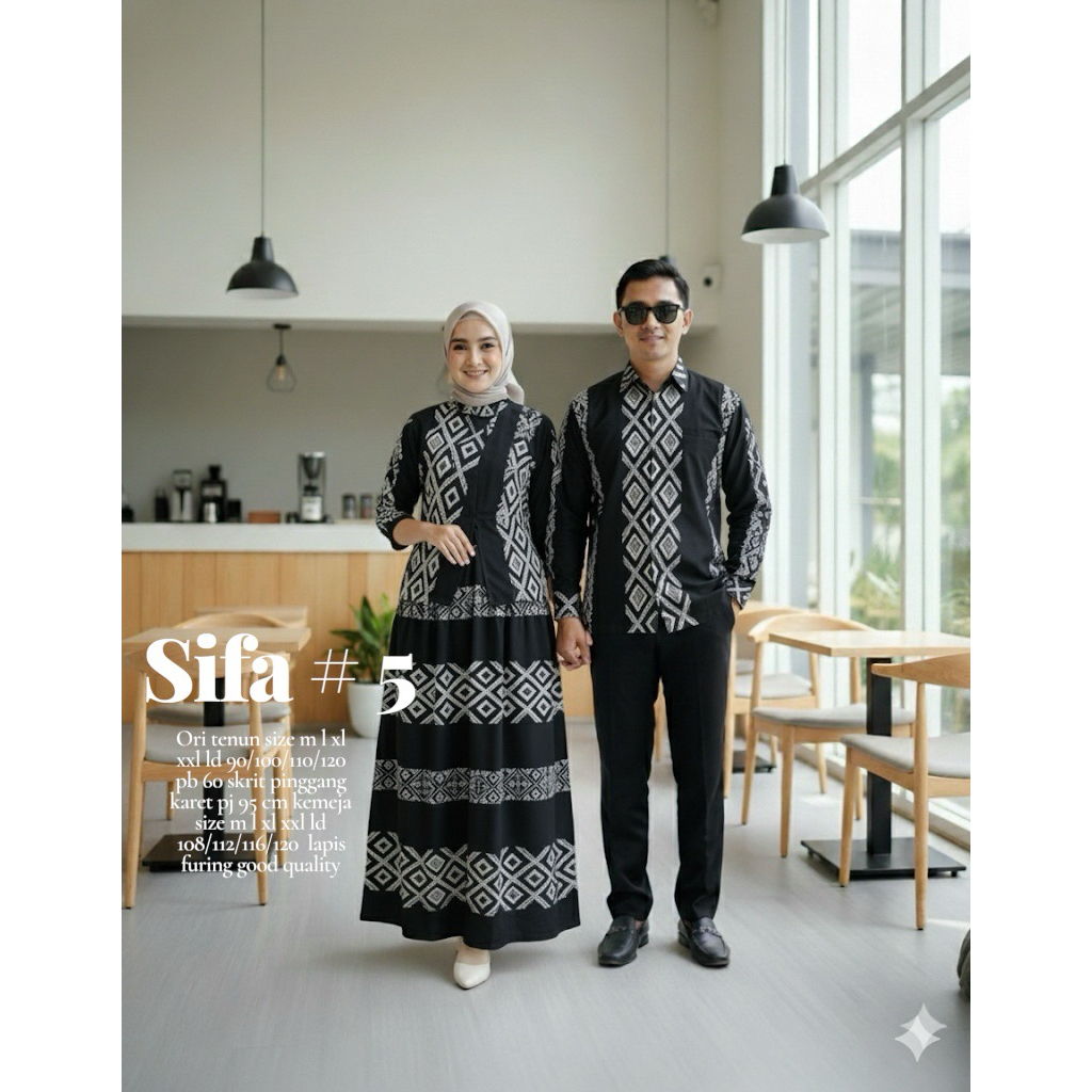 BAJU TENUN COUPLE KEMEJA PANJANG - TENUN COUPLE SERIES LONG OUTER - BAJU TENUN KONDANGAN - BAJU TENU