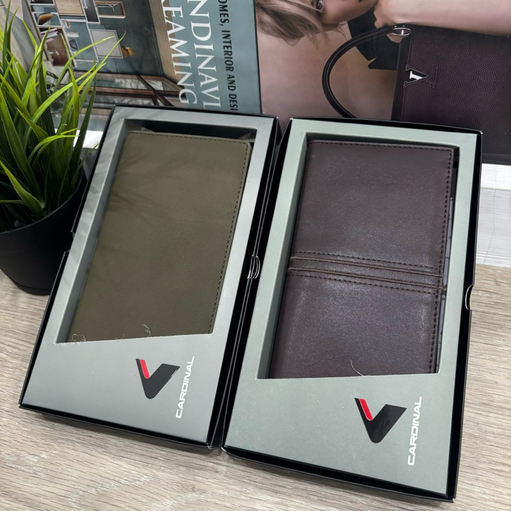 Dompet cardinal pria original terbaru (KULIT SINTETIS)