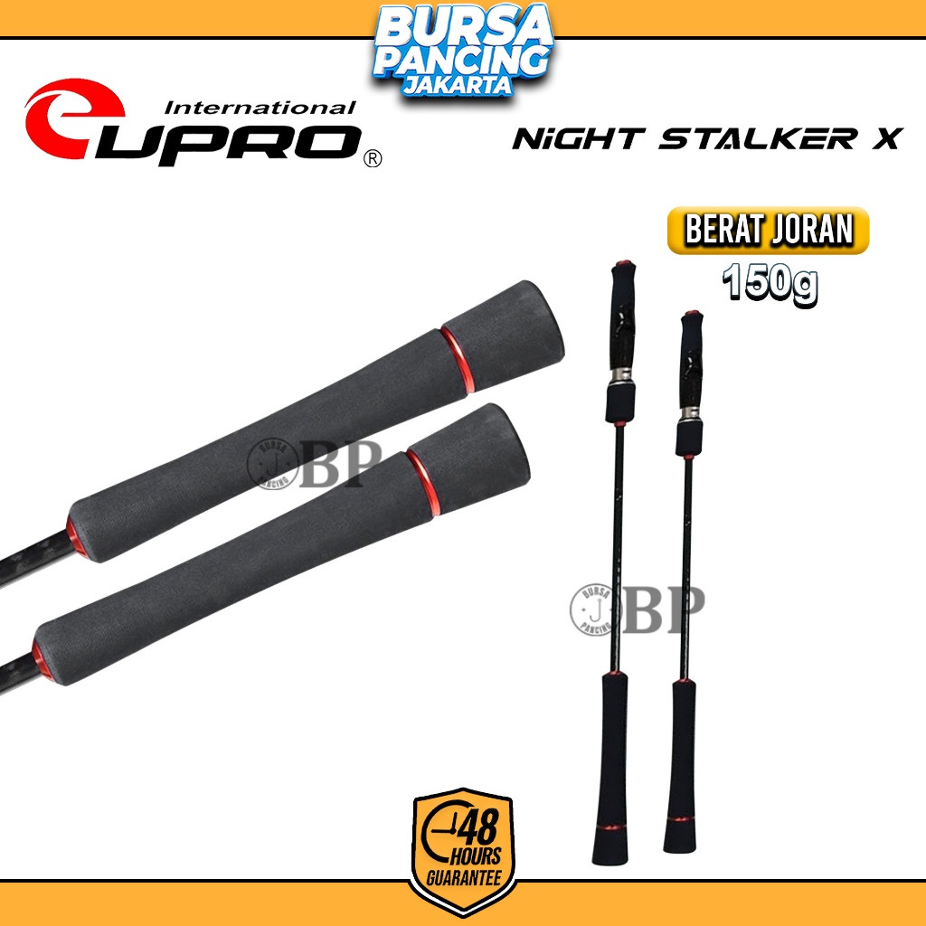 EUPRO Joran PAncing Jigging NIGHT STALKER X SCR Solid Carbon XSB Blank Fuji Componen Joran Pancing J