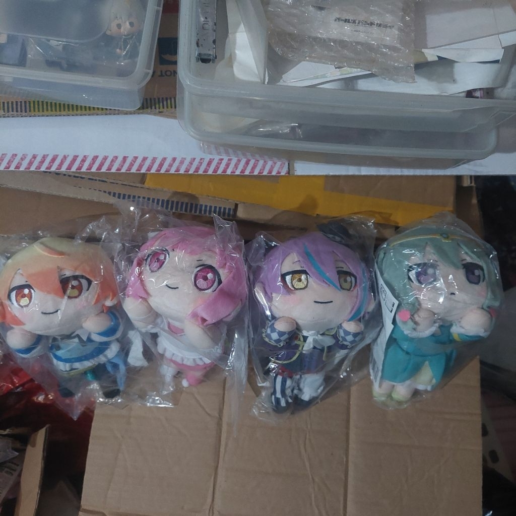 Boneka Nesoberi Project Sekai movie ver Wonderlands x Showtime WxS Proseka boneka tiduran rebahan Ts