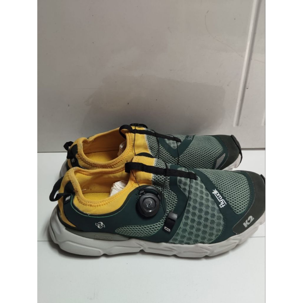 SEPATU HIKING GUNUNG OUTDOOR SNEAKERS K2 FLYWALK SIZE 44 BEKAS PRELOVED