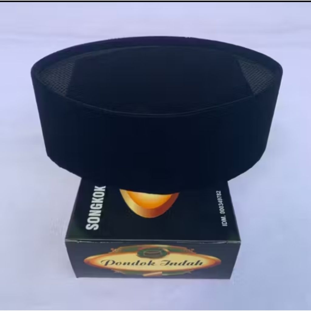Peci Songkok Original Hitam Polos AC Pondok Indah Untuk Anak-anak dan Dewasa