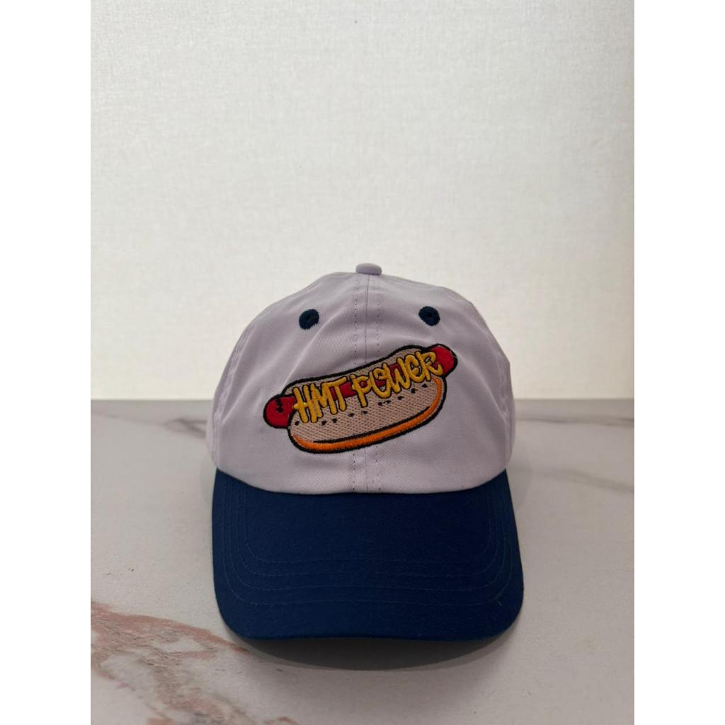 HemitPower “Mustace Caps” -  Polo Cap White Navy