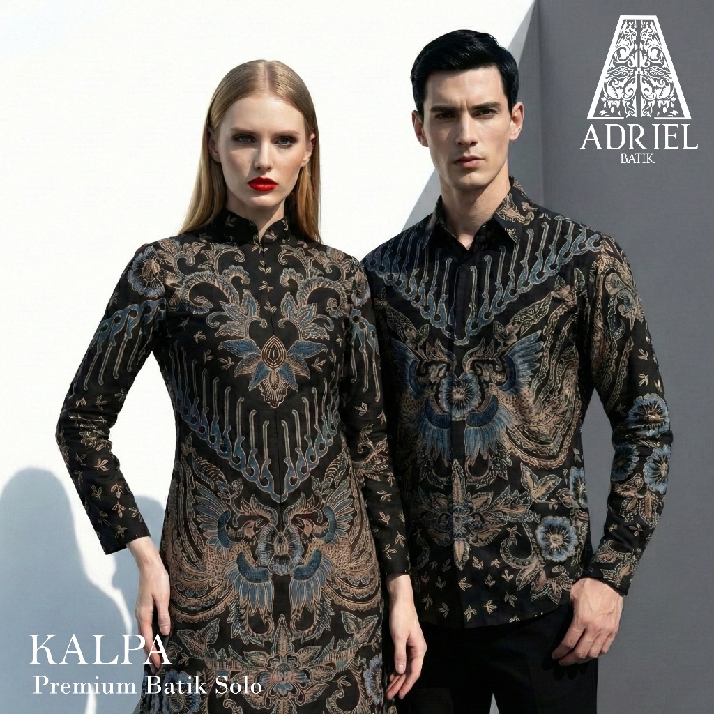 KALPA ADRIEL BATIK PREMIUM (KEMEJA/TUNIK) SOLO KATUN LENGAN PANJANG FURING