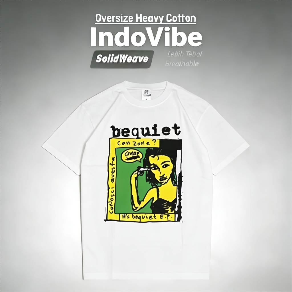 Bequiet - Conosca Questa Canzone? Tshirt - White | Original Merchandise