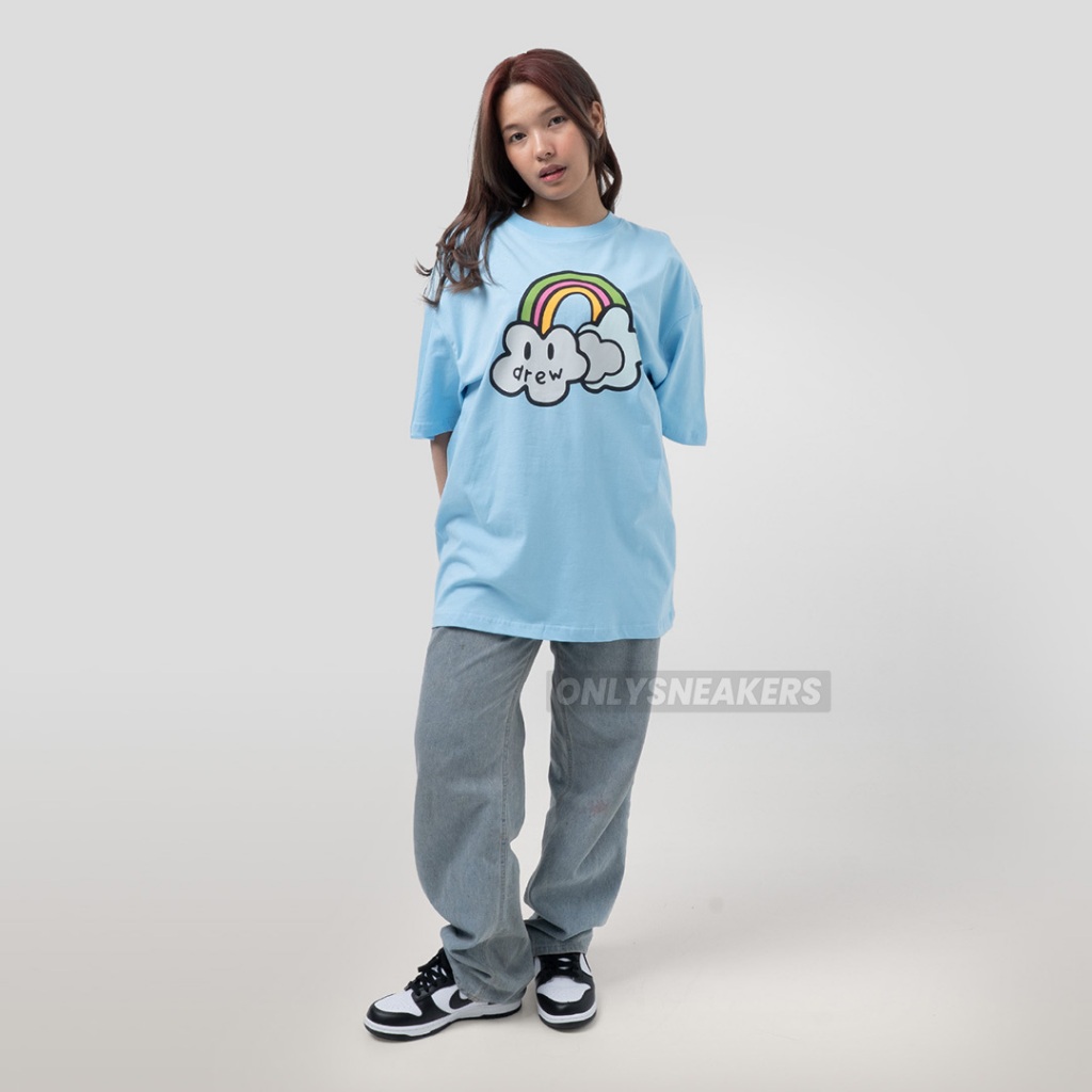 DREW HOUSE BOWIE PACIFIC BLUE TEE