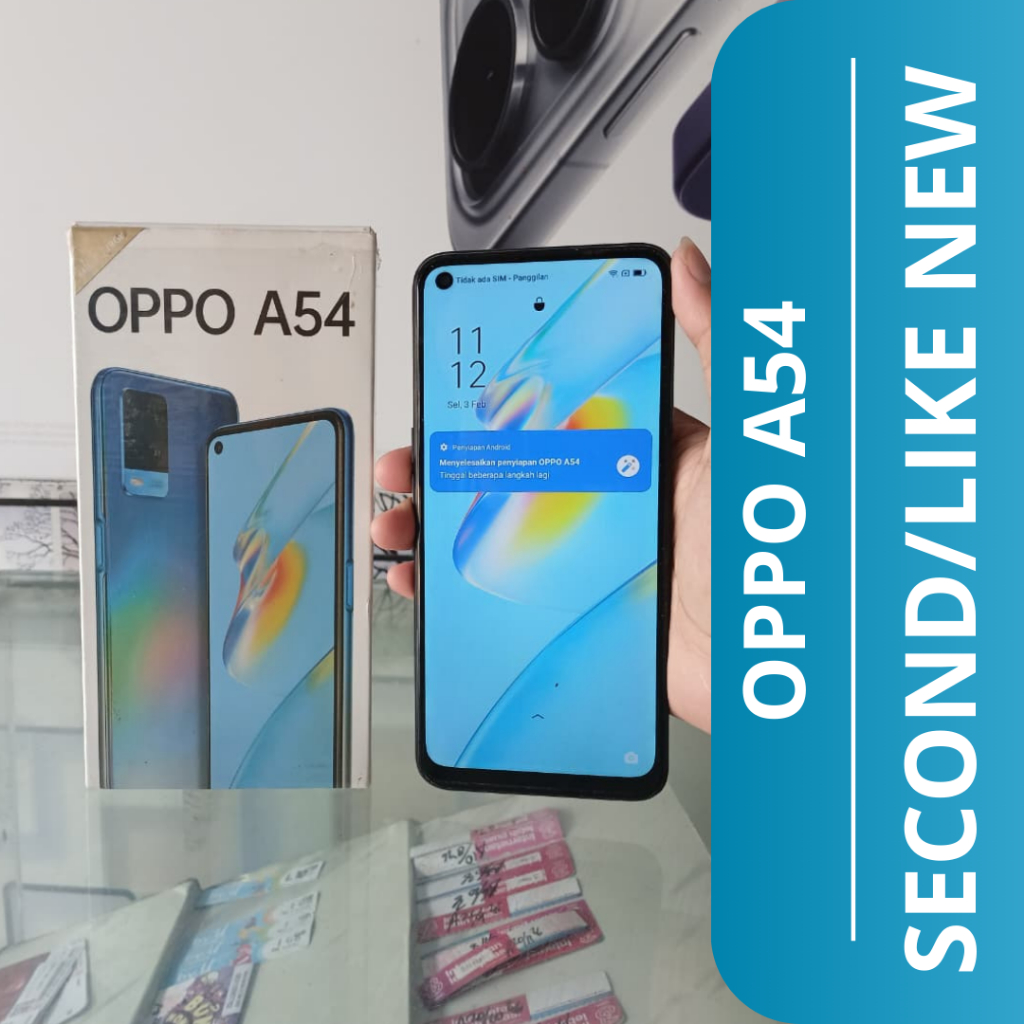 HP SECOND OPPO A54 (6/128) /OPPO A54 HP SECOND LIKE NEW