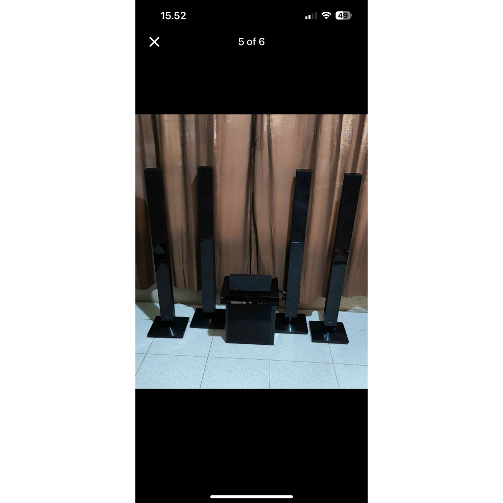 home theatre LG lh655