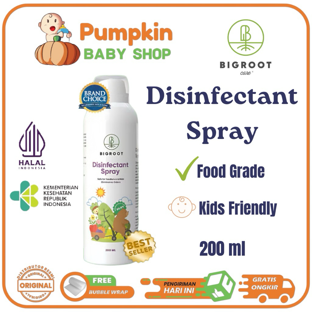 Bigroot Disinfectant Spray 200ml - Disinfectant Spray