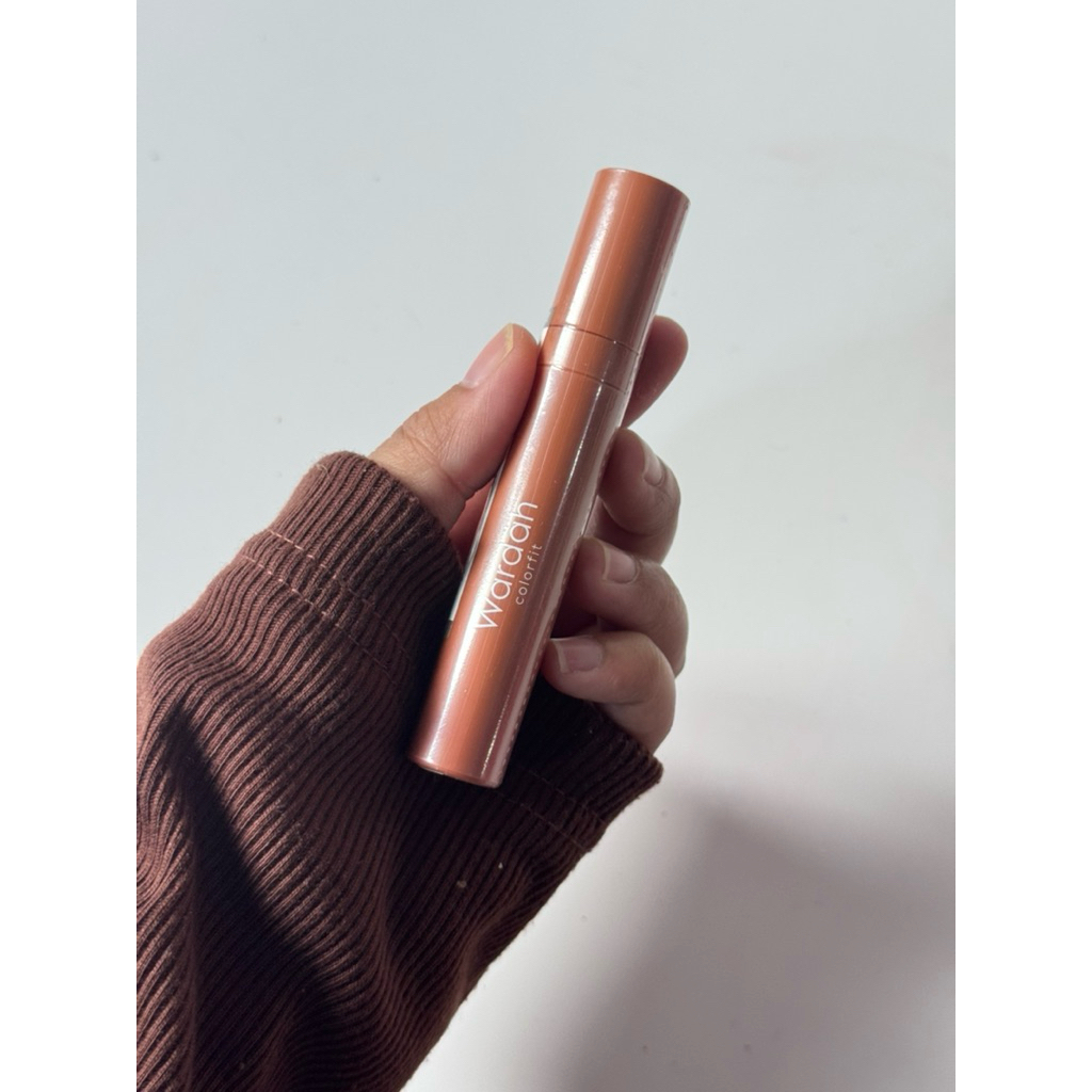 NEW wardah colorfit velvet matte lip mousse shade 09 ombre chamber