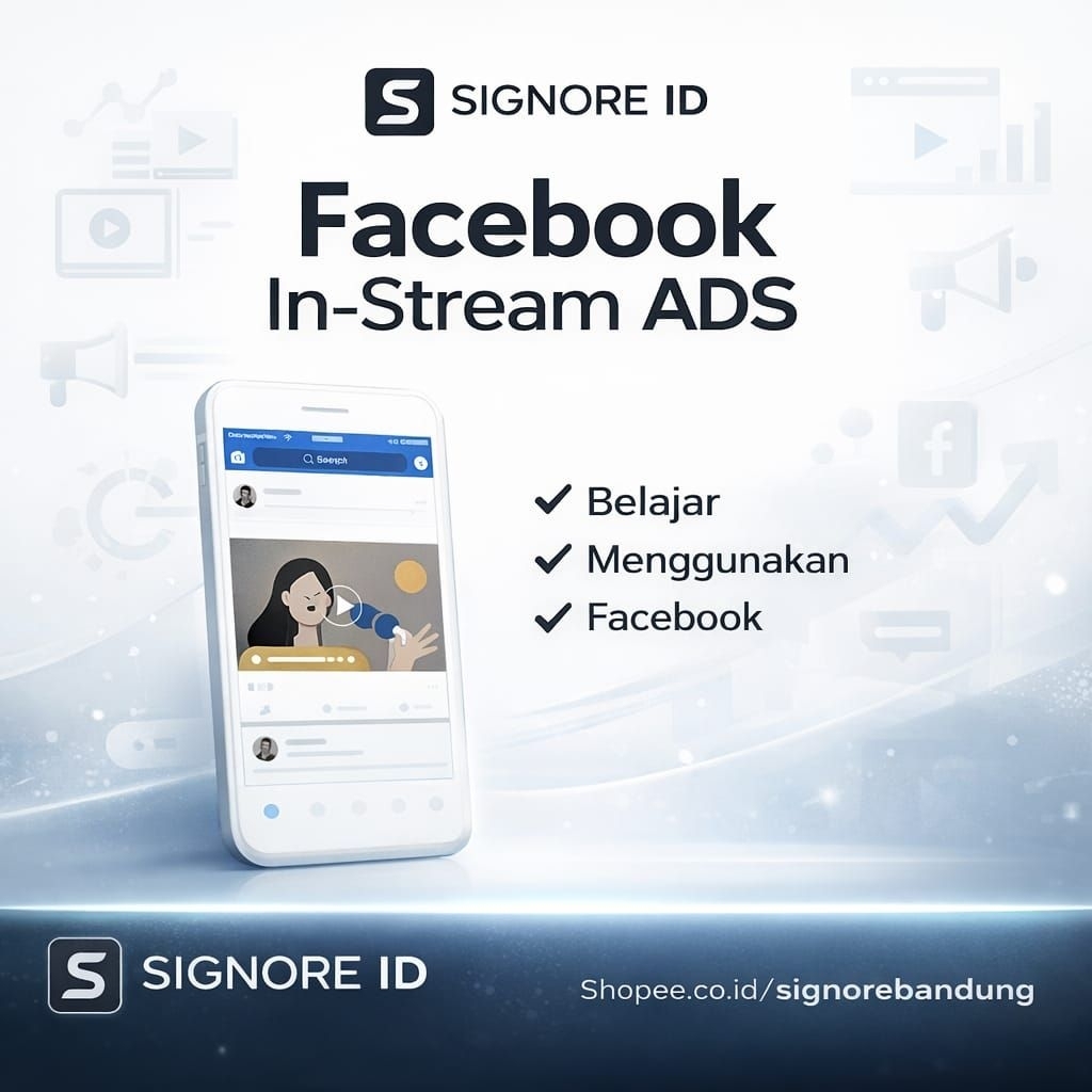 Facebook In-stream ADS - Belajar Mencari Cuan Menggunakan Facebook -  Signore