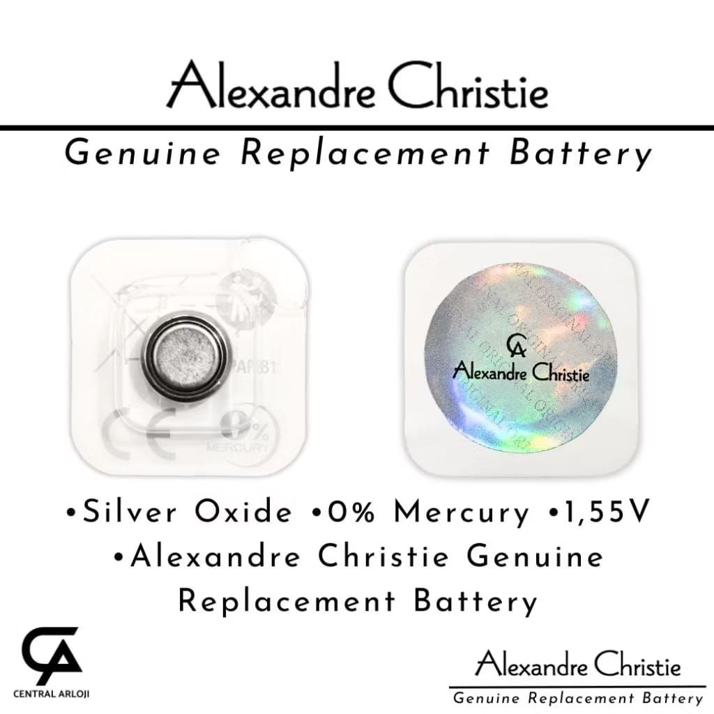 Baterai Alexandre Christie 6625 MC Original
