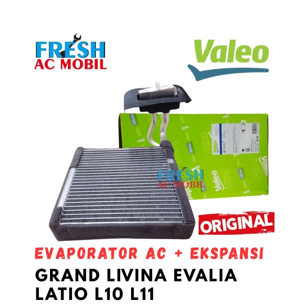 Evap AC Dan Ekspansi Nissan Grand Livina L10 L11 Evalia Latio Original Valeo Evaporator Dan Ekspansi