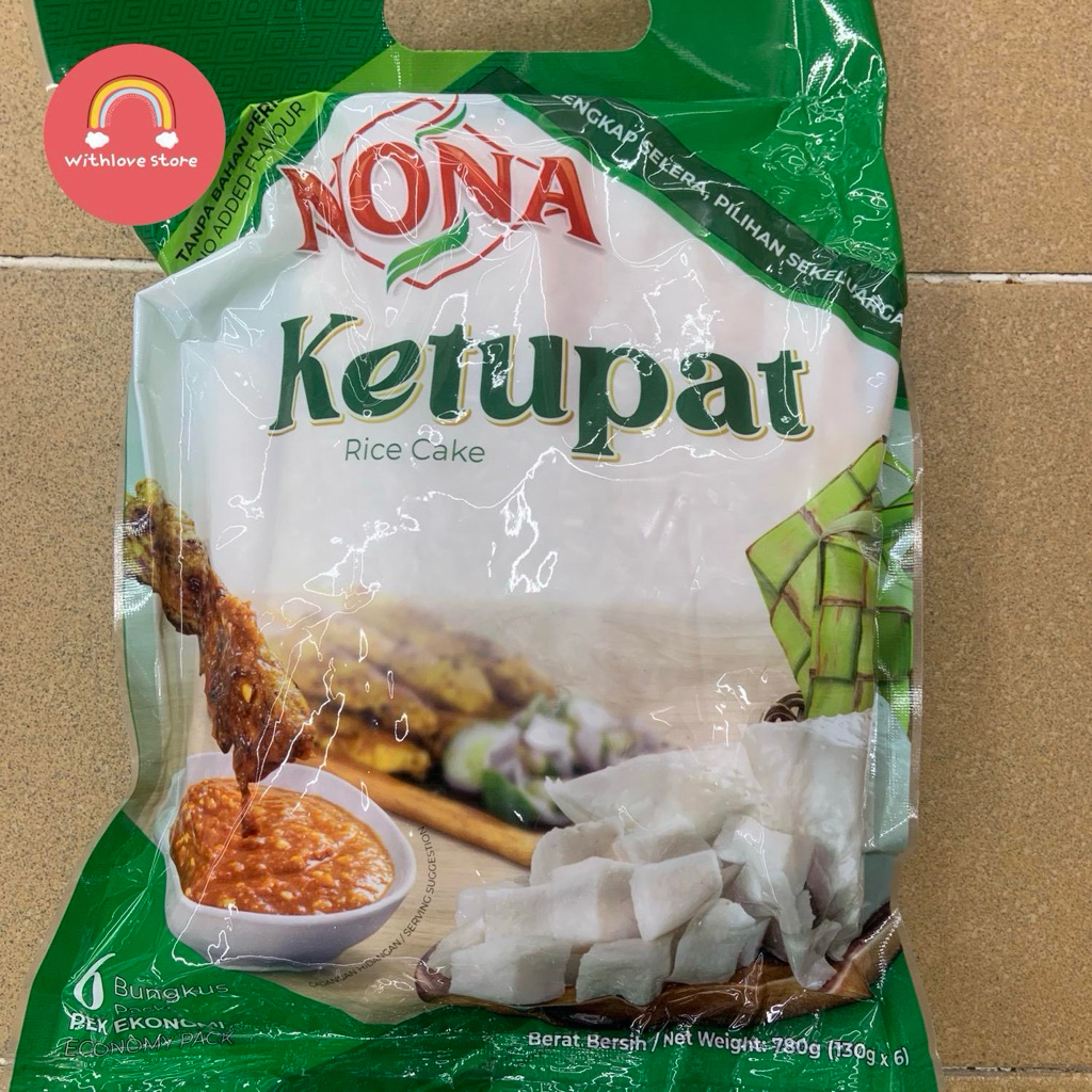Nona Ketupat 780gr Ketupat Instant Isi 6