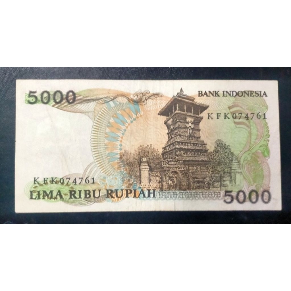 uang 5000 Teuku umar 1986
