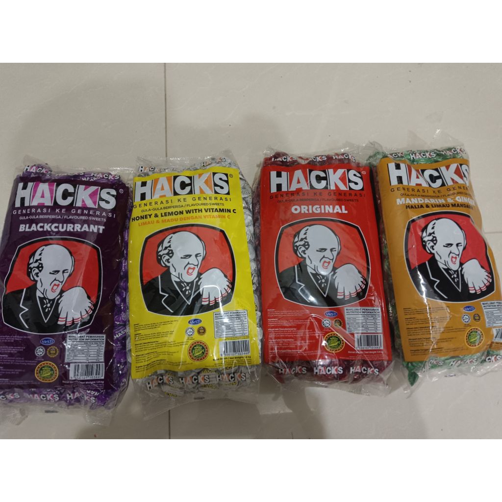 Hacks Permen1.8kg all varian