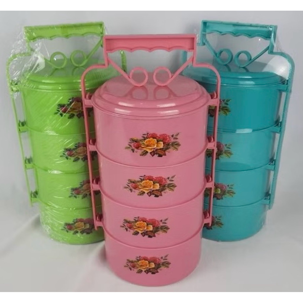 rantang plastik 4 susun