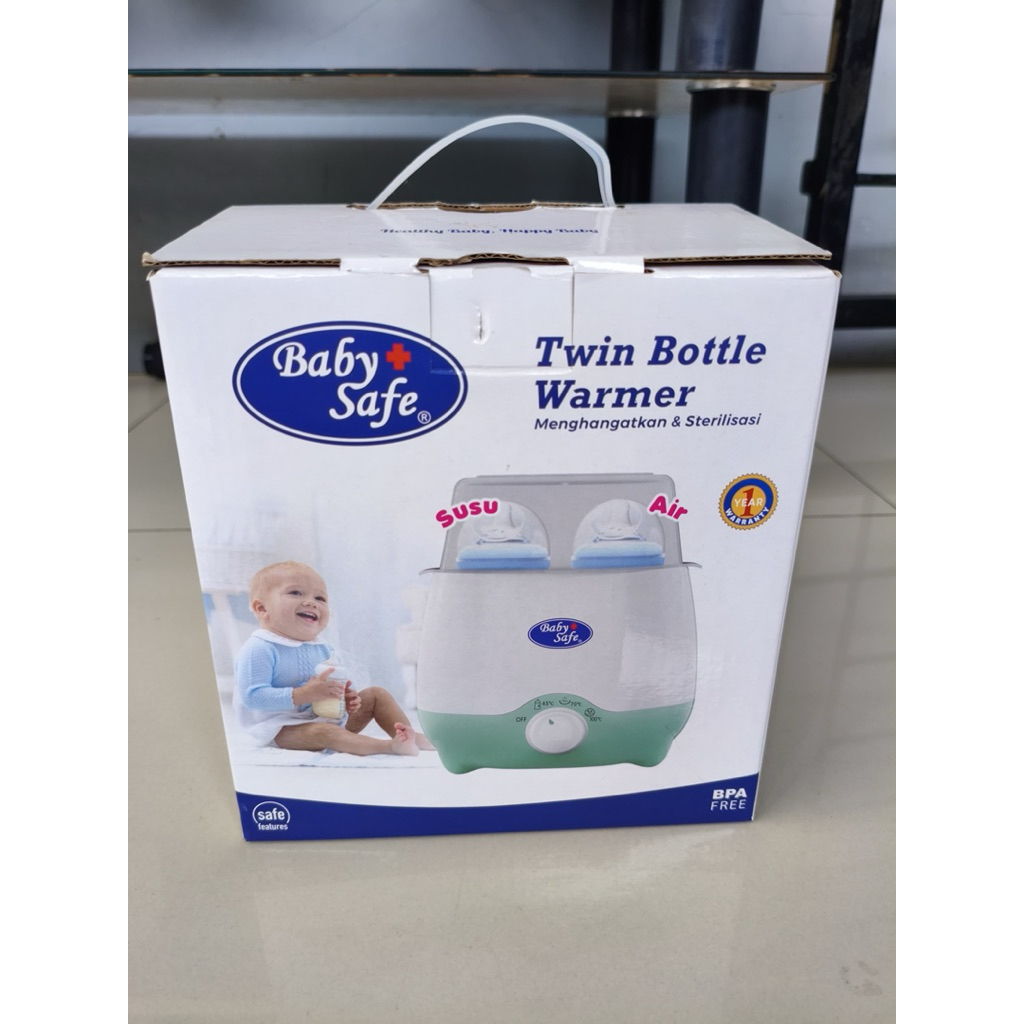Twin bottle warmer babysafe