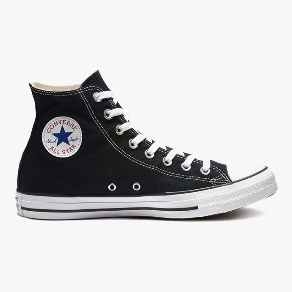 Sepatu Sneakers Unisex Converse Chuck Taylor All Star High Black White Original M9160C