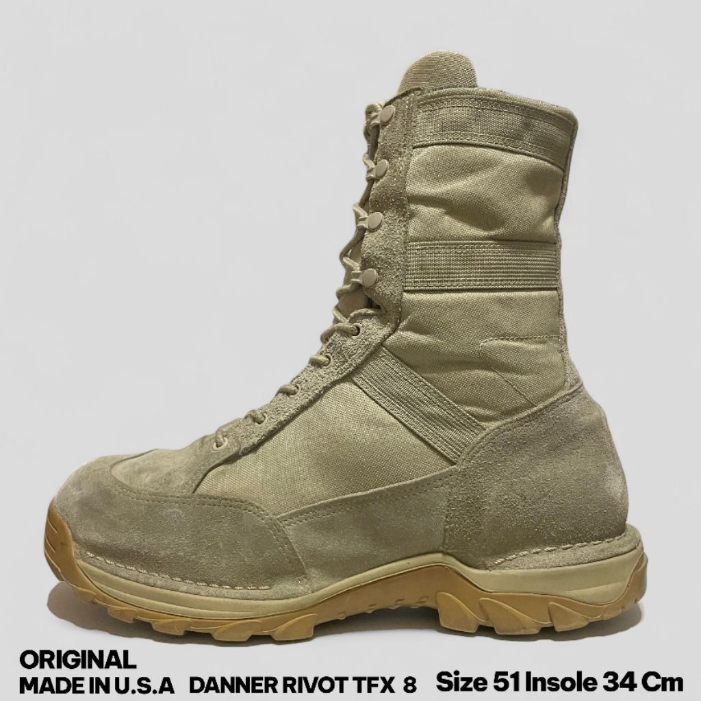 Sepatu Tactical Boots Pria Danner Rivot TFX 8 Size 51