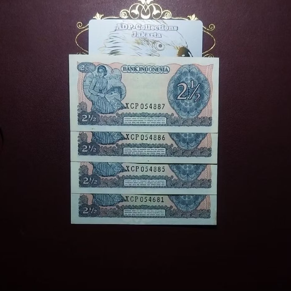 Uang Kuno 2½ Sudirman Seri X