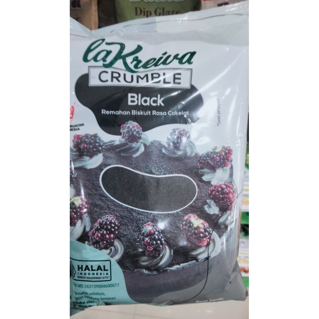 biscuit crumble coklat black